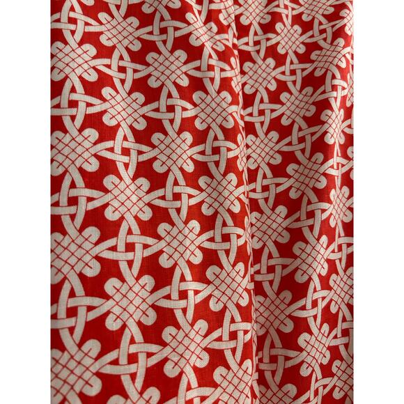 J.McLaughlin Patterned Linen Shift Dress with Halter Neck - Picture 7 of 7